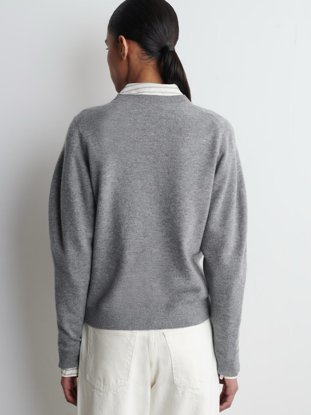 NWT (size small) COS BALLOON-SLEEVE MERINO WOOL SWEATER - Picture 4 of 9